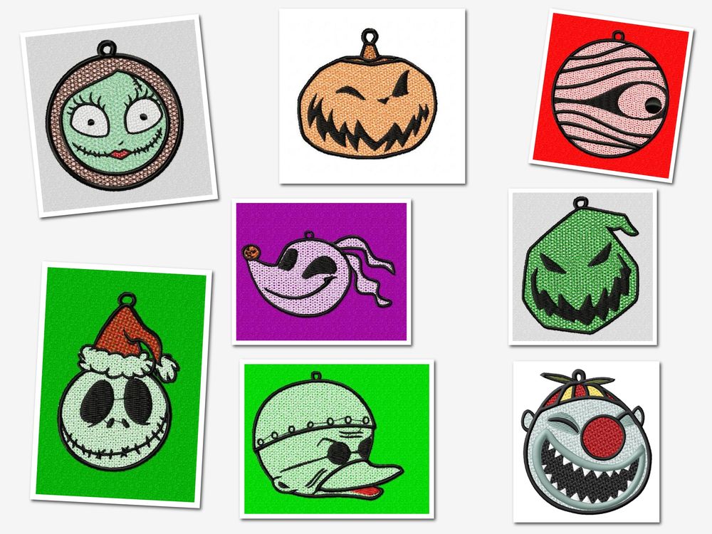 Nightmare Before Christmas Ornaments Embroidery Designs Set,Girl Bedroom Designs For Kids Children