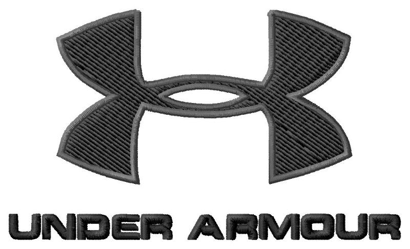 Under Armour Embroidery Design Logo (2 
