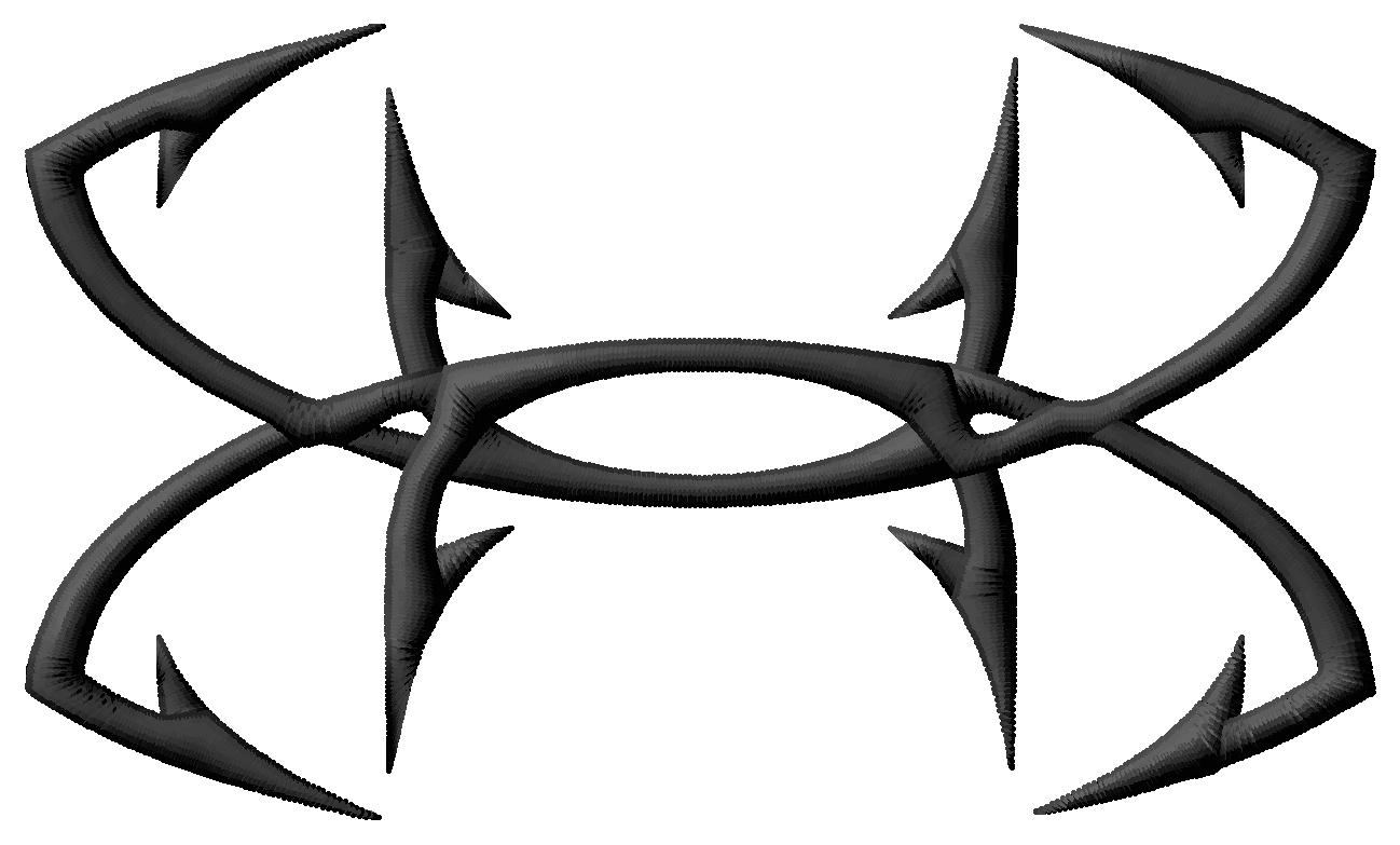 Under Armour Fish Hook Logo (5 sizes 