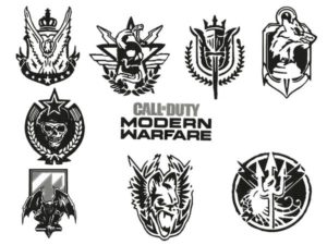 Call Of Duty MW 2019 Factions Embroidery Designs