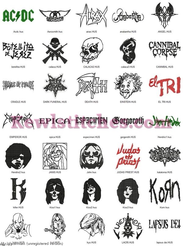Rock Band Logos Set 3_p1