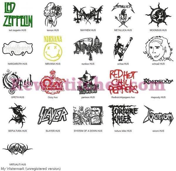 Rock Band Logos Set 3_p2