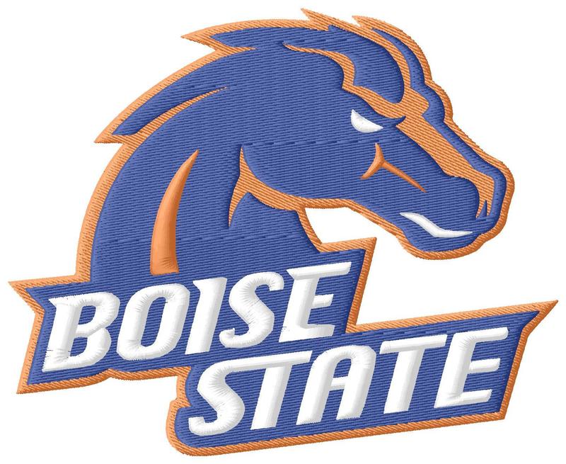 Boise State Embroidery Designs
