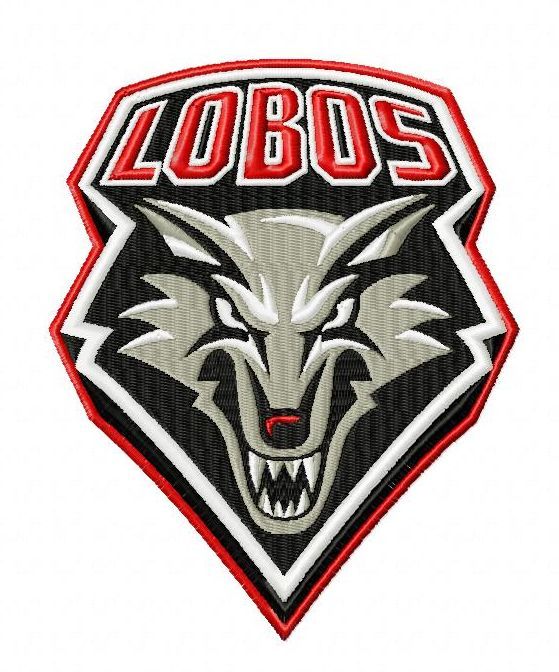 New Mexico Lobos Embroidery Designs