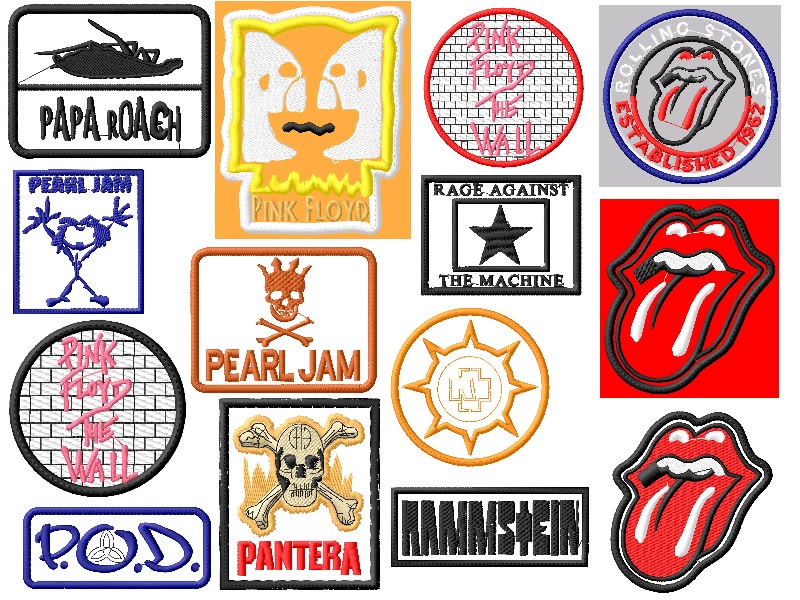 rockband logo embroidery designs p4