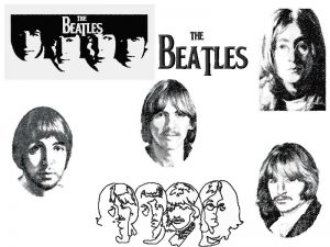 The Beatles Large Sized Embroidery Designs