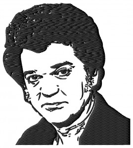 Conway Twitty Country Music Star Embroidery Design