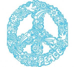 Hippie Boho Wreath Embroidery Design