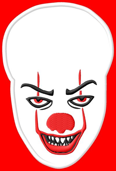 pennywise wreath_face IT clown