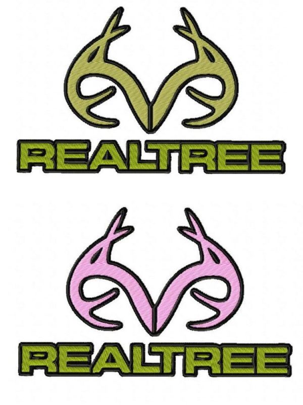Realtree Embroidery Design Logo