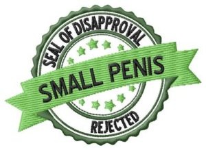 Funny Small Penis Embroidery Design